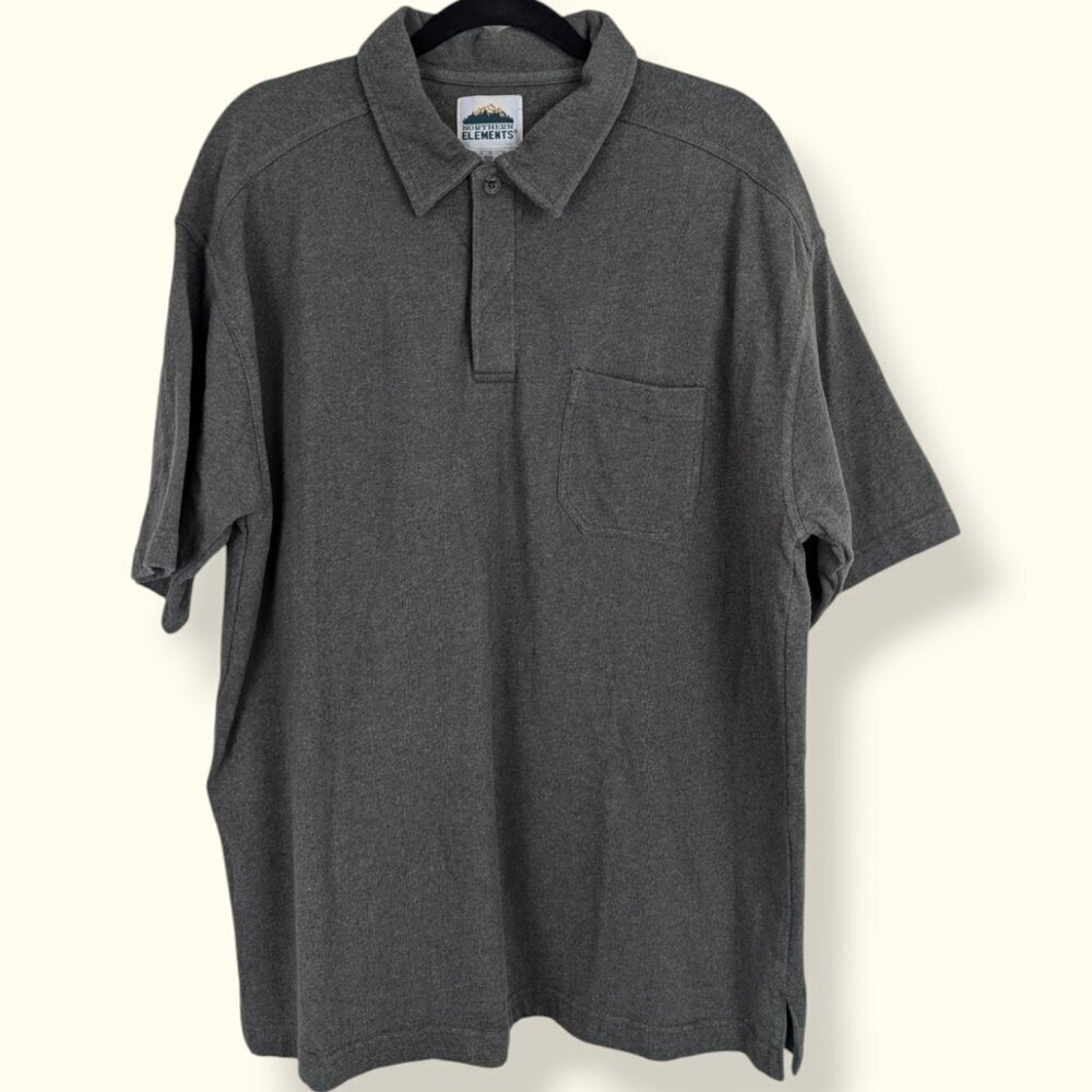 Northern Elements Grey Polo Shirt